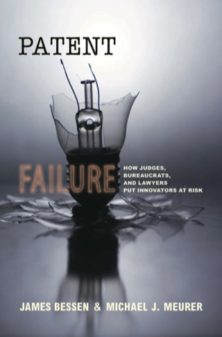 Cover image: Patent Failure 9780691134918