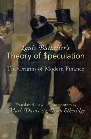 Cover image: Louis Bachelier's Theory of Speculation 9780691117522