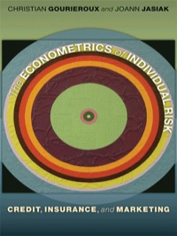 Cover image: The Econometrics of Individual Risk 9780691120669