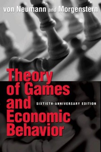 Cover image: Theory of Games and Economic Behavior 9780691130613