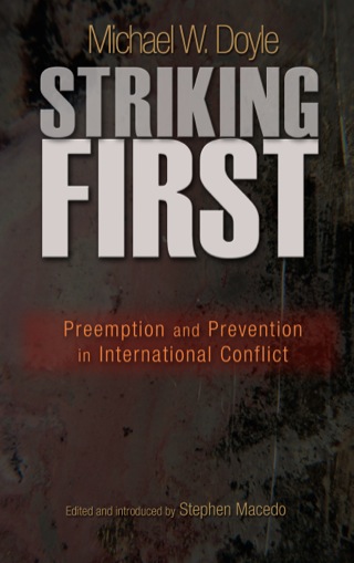 Imagen de portada: Striking First 9780691136585