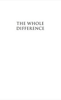 Immagine di copertina: The Whole Difference 9780691129099