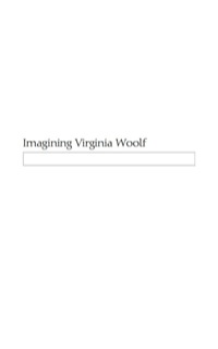 Cover image: Imagining Virginia Woolf 9780691138121