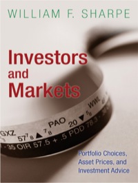 Cover image: Investors and Markets 9780691128429