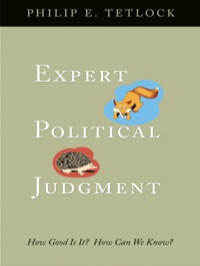 Imagen de portada: Expert Political Judgment 9780691128719