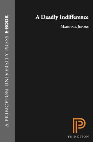 Imagen de portada: A Deadly Indifference 9780691164168
