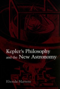 Imagen de portada: Kepler's Philosophy and the New Astronomy 9780691050690