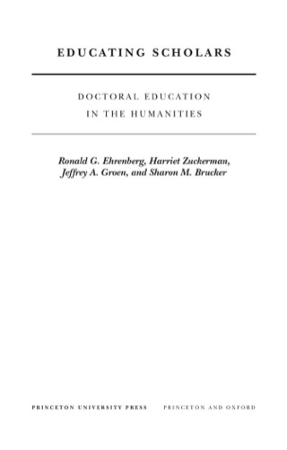 Omslagafbeelding: Educating Scholars 9780691142661