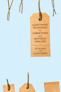 Immagine di copertina: Quantitative Techniques for Competition and Antitrust Analysis 9780691142579