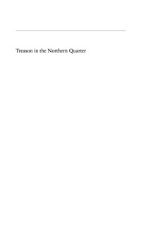 صورة الغلاف: Treason in the Northern Quarter 9780691135649
