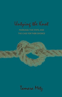 Cover image: Untying the Knot 9780691126678