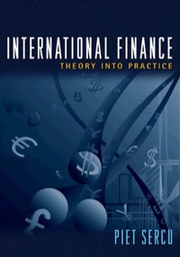 Cover image: International Finance 9780691136677