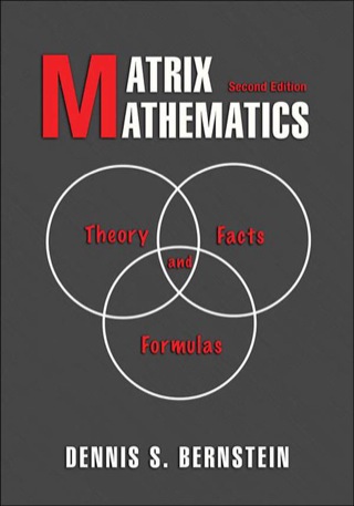 Cover image: Matrix Mathematics 2nd edition 9780691132877