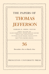 Cover image: The Papers of Thomas Jefferson, Volume 36 9780691137742