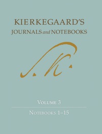 Omslagafbeelding: Kierkegaard's Journals and Notebooks, Volume 3 9780691138930