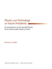 Titelbild: Physics and Technology for Future Presidents 9780691135045
