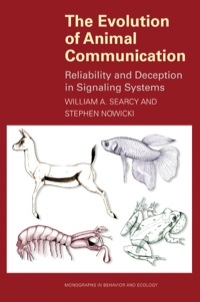 Titelbild: The Evolution of Animal Communication 9780691070940