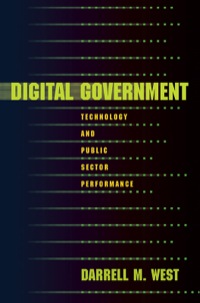 Cover image: Digital Government 9780691121826