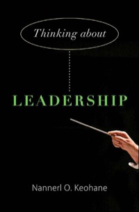 Omslagafbeelding: Thinking about Leadership 9780691142074