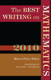 Cover image: The Best Writing on Mathematics 2010 9780691148410