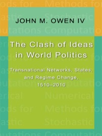 Cover image: The Clash of Ideas in World Politics 9780691142388