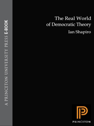 Imagen de portada: The Real World of Democratic Theory 9780691090009