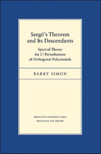 Cover image: Szegő's Theorem and Its Descendants 9780691147048