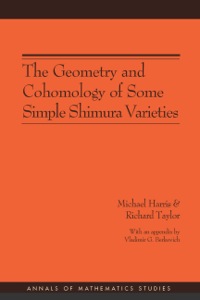 Imagen de portada: The Geometry and Cohomology of Some Simple Shimura Varieties. (AM-151), Volume 151 9780691090924