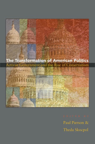 Cover image: The Transformation of American Politics 9780691122571