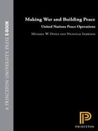 Cover image: Making War and Building Peace 9780691122755