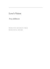 Immagine di copertina: Love's Vision 9780691148724