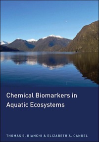 Omslagafbeelding: Chemical Biomarkers in Aquatic Ecosystems 9780691134147