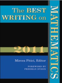 صورة الغلاف: The Best Writing on Mathematics 2011 9780691153155