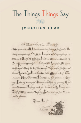 Cover image: The Things Things Say 9780691148069