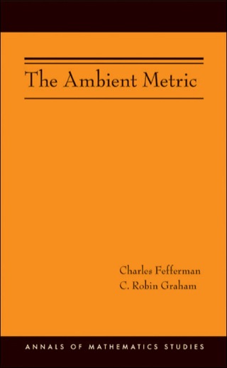 Imagen de portada: The Ambient Metric 9780691153131