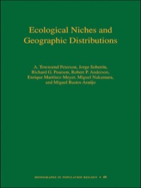 Imagen de portada: Ecological Niches and Geographic Distributions (MPB-49) 9780691136868