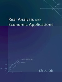 Imagen de portada: Real Analysis with Economic Applications 9780691117683