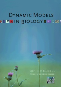 Titelbild: Dynamic Models in Biology 9780691118437