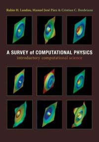 Cover image: A Survey of Computational Physics 9780691131375