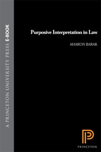 Immagine di copertina: Purposive Interpretation in Law 9780691133744