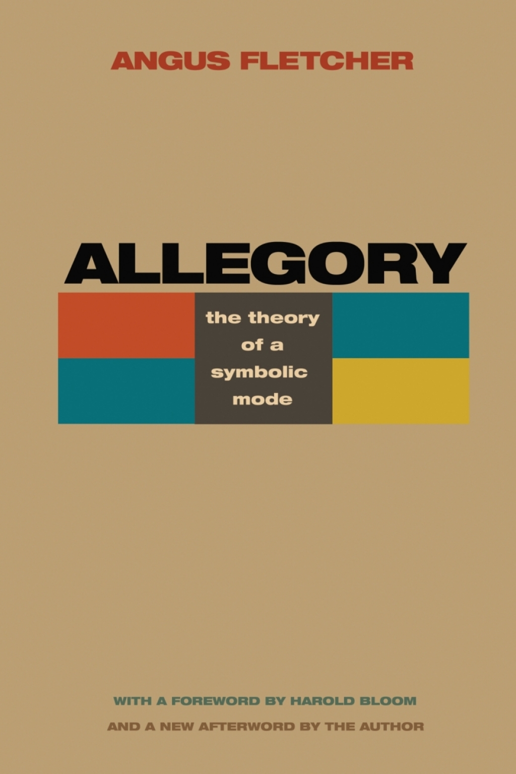 Allegory The Theory of a Symbolic Mode