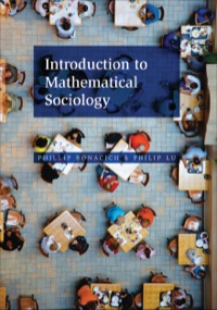 صورة الغلاف: Introduction to Mathematical Sociology 9780691145495