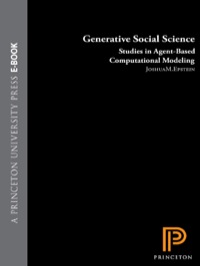 Cover image: Generative Social Science 9780691208749