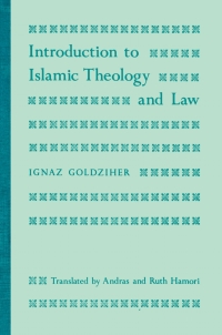 صورة الغلاف: Introduction to Islamic Theology and Law 9780691072579