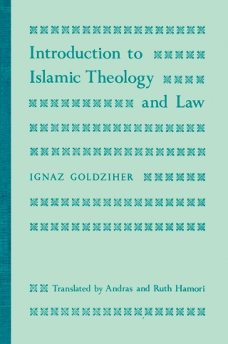 Imagen de portada: Introduction to Islamic Theology and Law 9780691072579