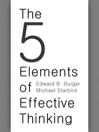 Imagen de portada: The 5 Elements of Effective Thinking 9780691156668