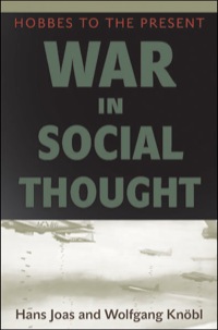 Imagen de portada: War in Social Thought 9780691150840
