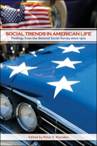 صورة الغلاف: Social Trends in American Life 9780691133317
