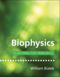 Cover image: Biophysics 9780691138916