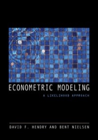 Imagen de portada: Econometric Modeling 9780691130897